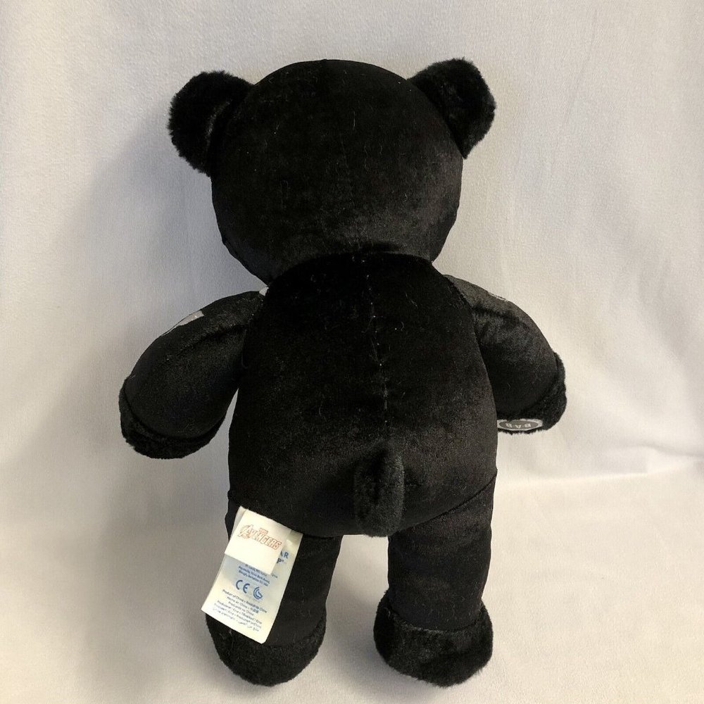 Build A Bear Retired Black Panther T'Challa Marvel Avengers Plush Stuffed Bear - Picture 3 of 8